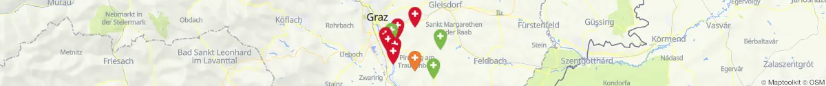 Kartenansicht für Apotheken-Notdienste in der Nähe von Empersdorf (Leibnitz, Steiermark)
